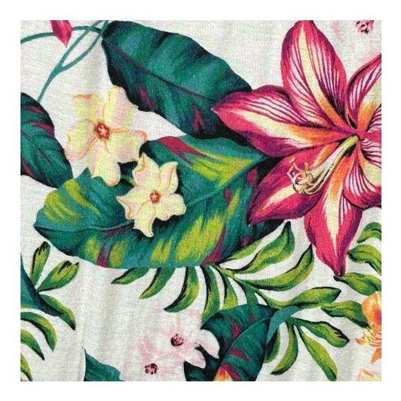 Tommy Bahama Tropical Floral Nightgown or Swim Coverup Size Small - Picture 8 of 13